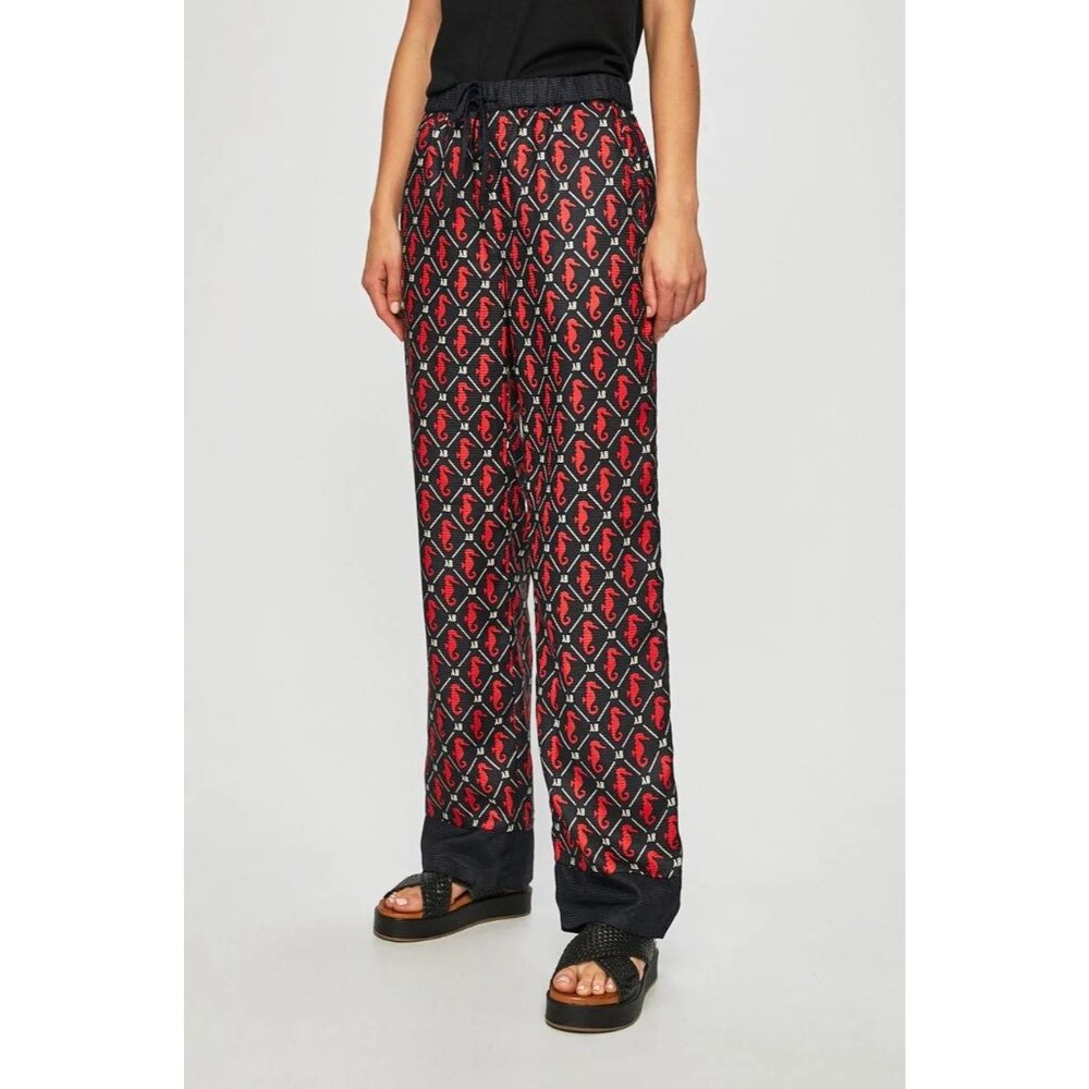 Scotch & Soda Amsterdams Blauw Matchy Seahorse Blazer & Pajama Style Pants Small - Picture 7 of 13